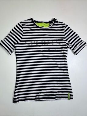 Schockemohle Sports for Equestrians Navy & White Striped Short-Sleeve Tee